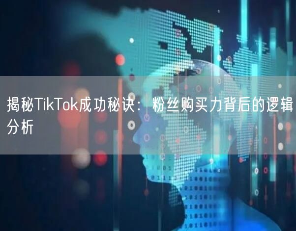 揭秘TikTok成功秘诀：粉丝购买力背后的逻辑分析