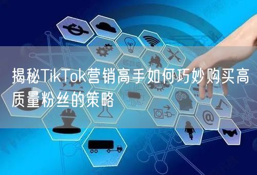 揭秘TikTok营销高手如何巧妙购买高质量粉丝的策略