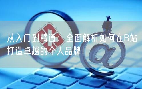从入门到精通：全面解析如何在B站打造卓越的个人品牌！